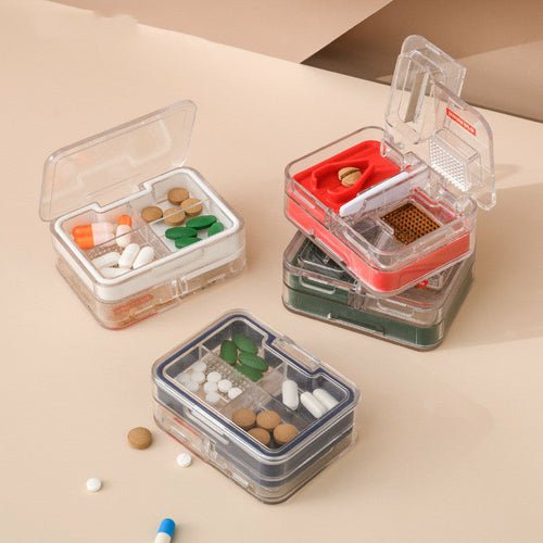 Box Tablet Cutter - The Hearts And Pathways Shop-Portable Mini - Packing Medicine Storage Box Tablet Cutter