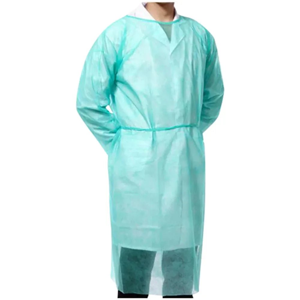 10pcs Unisex Disposable Protective Isolation Clothing Anti - spitting Waterproof Anti - oil Stain Nursing Gown Anti - fog Nursing Suit - The Hearts And Pathways Shop10pcs Unisex Disposable Protective Isolation Clothing Anti - spitting Waterproof Anti - oil Stain Nursing Gown Anti - fog Nursing Suit