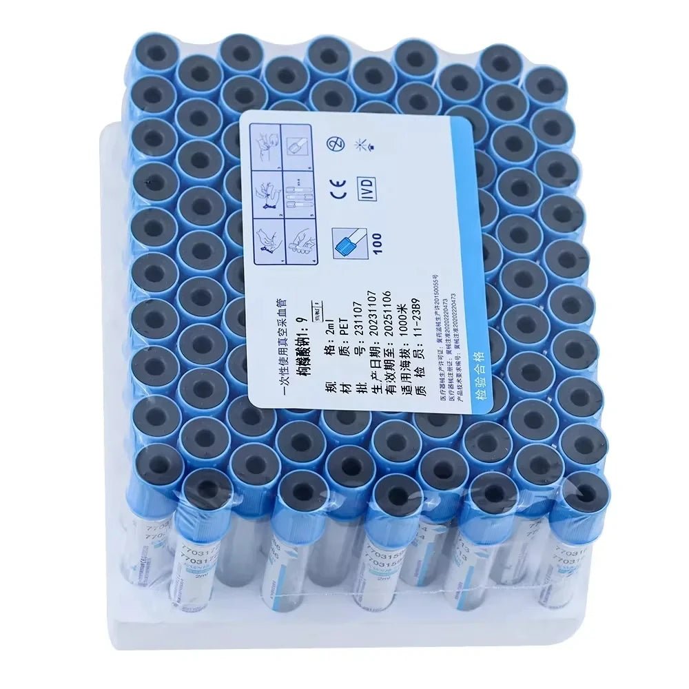 10ml/5ml/2ml Sterile Buffered Sodium Citrate 1：9 Blood Collection Coagulation Tubes 100pcs Plastic Tube Pet Animals Lab Supplie - The Hearts And Pathways Shop10ml/5ml/2ml Sterile Buffered Sodium Citrate 1：9 Blood Collection Coagulation Tubes 100pcs Plastic Tube Pet Animals Lab Supplie