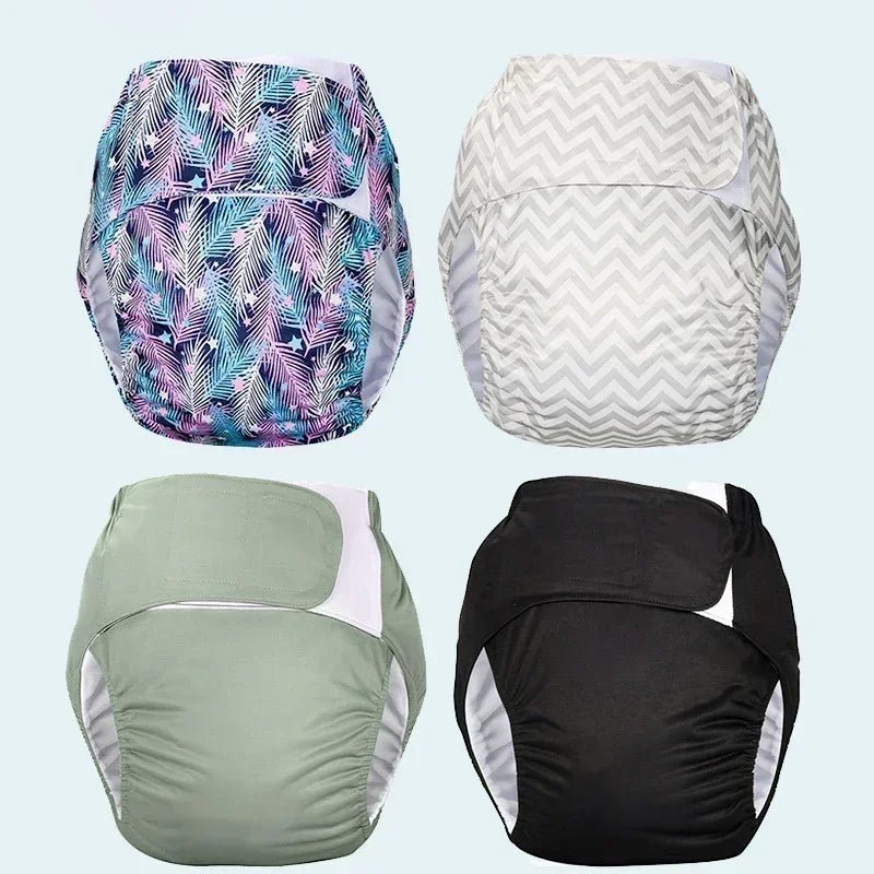 1PC Reusable Adult Diapers Large Size Washable Cloth Diaper for Patients Elderly Men and Women Incontinence Pants - The Hearts And Pathways Shop1PC Reusable Adult Diapers Large Size Washable Cloth Diaper for Patients Elderly Men and Women Incontinence Pants