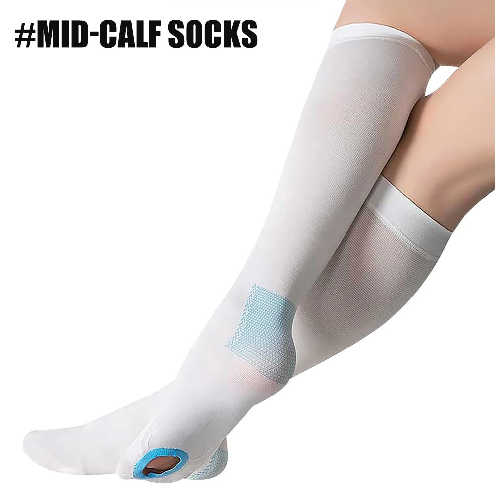 1 Pair TED Hose Thigh High Anti Embolism Stockings for Women Men, Hospital Style Surgical Stockings, Plus Size Compression Socks - The Hearts And Pathways Shop1 Pair TED Hose Thigh High Anti Embolism Stockings for Women Men, Hospital Style Surgical Stockings, Plus Size Compression Socks