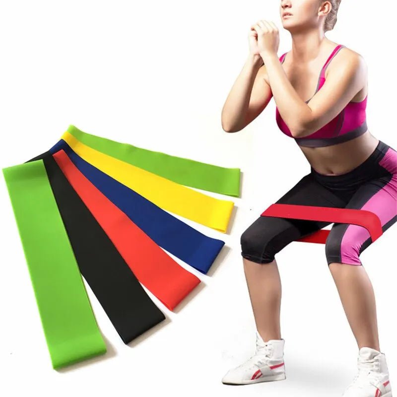 5pcs Yoga Tension Belt Fitness Elastic Belt Resistance Belt Squat Butt AIDS Tension Ring Stretching Exercise Belt - The Hearts And Pathways Shop5pcs Yoga Tension Belt Fitness Elastic Belt Resistance Belt Squat Butt AIDS Tension Ring Stretching Exercise Belt