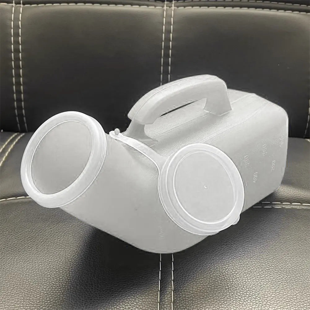 1200ml Male Urinal Spill Proof Pee Bottle Plastic Portable Urinal Mens Bedpan Bottle with Lid for Car Elderly and Incontinence - The Hearts And Pathways Shop1200ml Male Urinal Spill Proof Pee Bottle Plastic Portable Urinal Mens Bedpan Bottle with Lid for Car Elderly and Incontinence