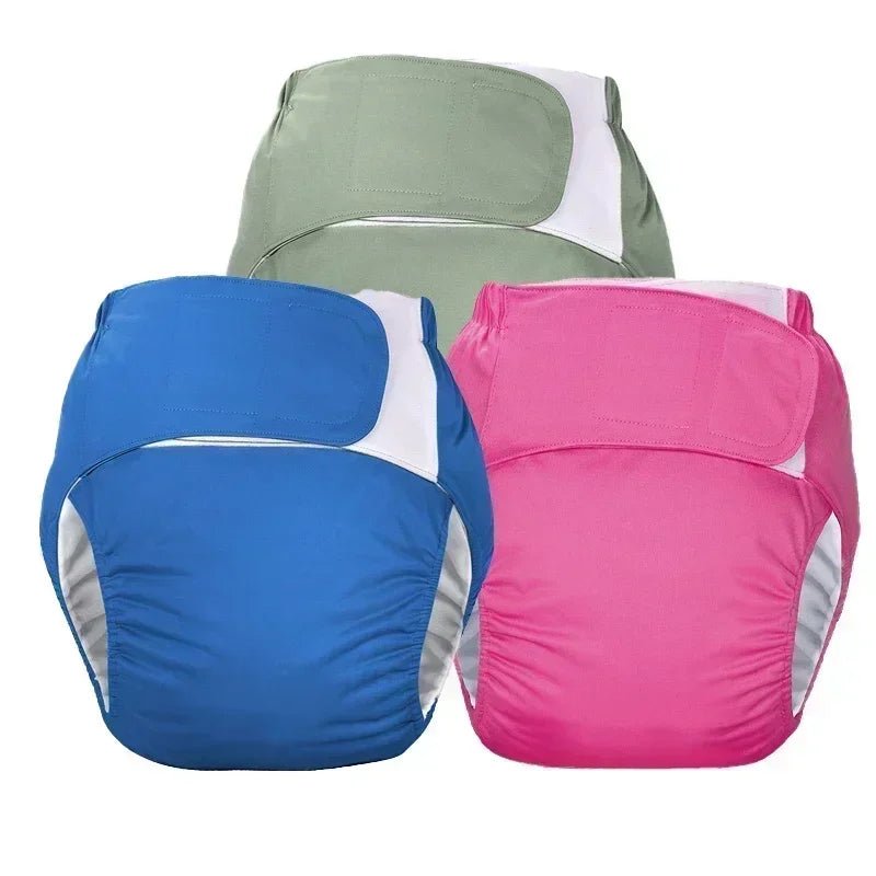 1PC Reusable Adult Diapers Large Size Washable Cloth Diaper for Patients Elderly Men and Women Incontinence Pants - The Hearts And Pathways Shop1PC Reusable Adult Diapers Large Size Washable Cloth Diaper for Patients Elderly Men and Women Incontinence Pants