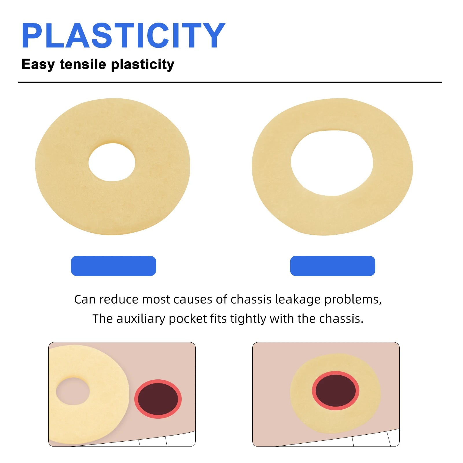 10PCS Ostomy Barrier Rings - Outer Diameter: 2" (50mm) 2mm Thickness Compatible with All Bag Types and Brands - The Hearts And Pathways Shop10PCS Ostomy Barrier Rings - Outer Diameter: 2" (50mm) 2mm Thickness Compatible with All Bag Types and Brands