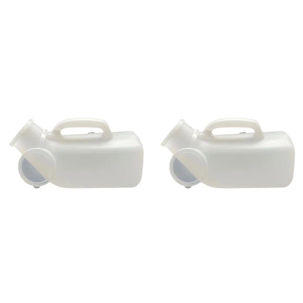 1200ml Male Urinal Spill Proof Pee Bottle Plastic Portable Urinal Mens Bedpan Bottle with Lid for Car Elderly and Incontinence - The Hearts And Pathways Shop1200ml Male Urinal Spill Proof Pee Bottle Plastic Portable Urinal Mens Bedpan Bottle with Lid for Car Elderly and Incontinence
