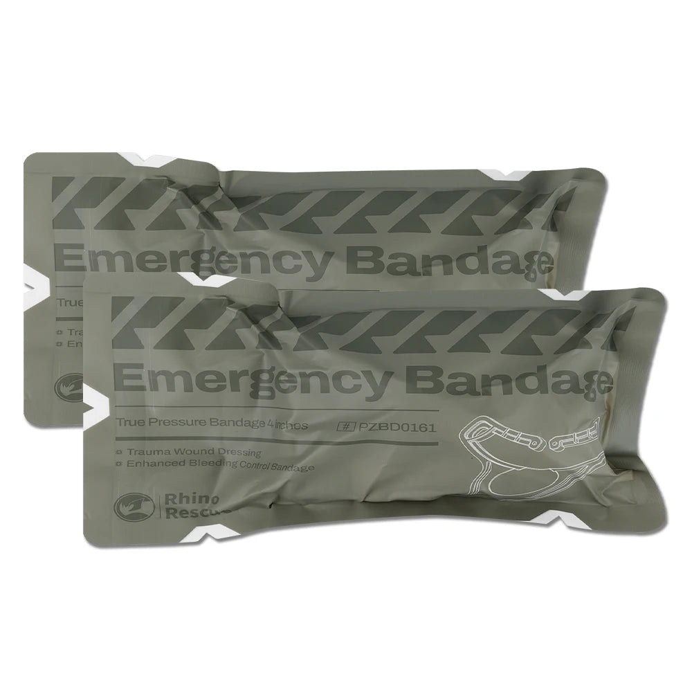 6 Inch Pressure Emergency Bandage, Rhino Rescue Compression Trauma Wound Dressing, Medical Combat First Aid Kit IFAK Supplies, - The Hearts And Pathways Shop6 Inch Pressure Emergency Bandage, Rhino Rescue Compression Trauma Wound Dressing, Medical Combat First Aid Kit IFAK Supplies,